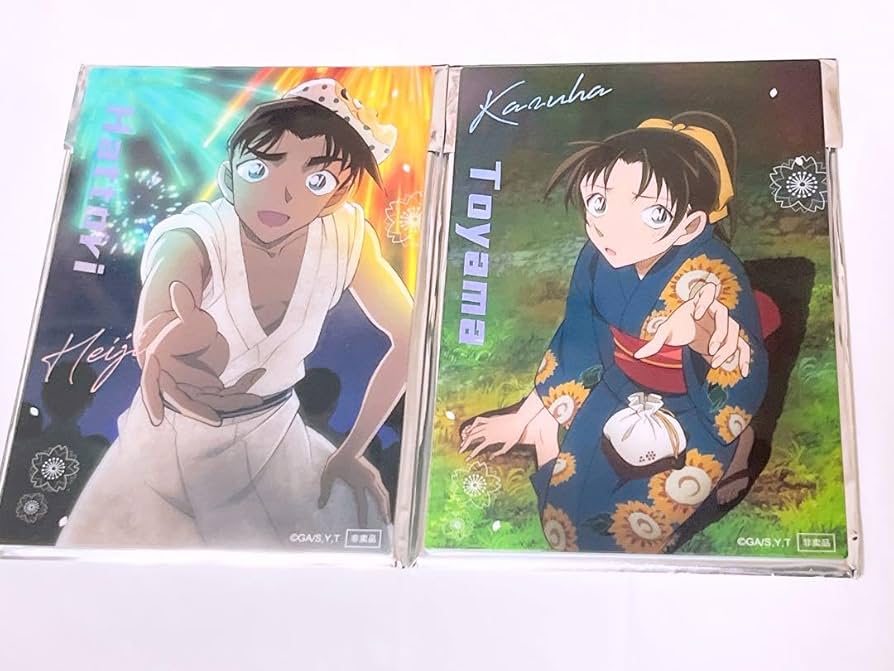 ［名探偵コナン］服部平次 遠山和葉 夏祭り summer 中国 PVCカード 名探偵コナン］服部平次 遠山和葉 夏祭り summer 中国 PVCカード